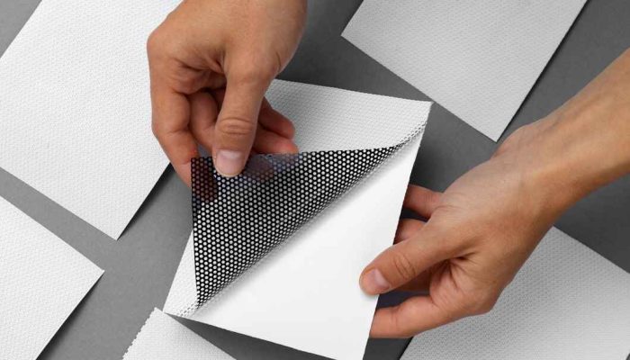 چاپ مش و استیکر